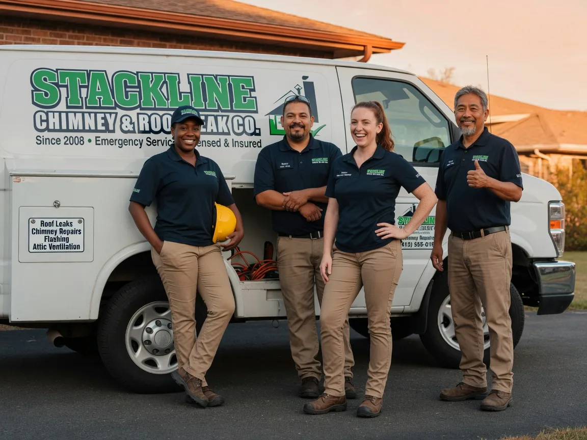 Chimney flashing repair company in Stoneville, NC